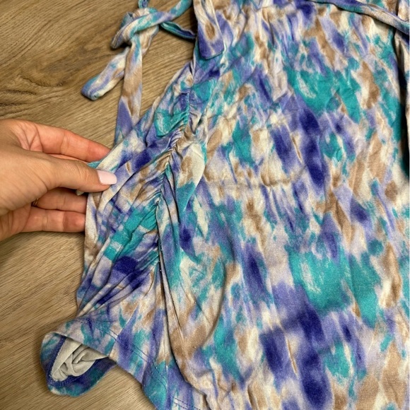 Liz Lange Maternity Scoopneck TieDye Top size S - Picture 4 of 5